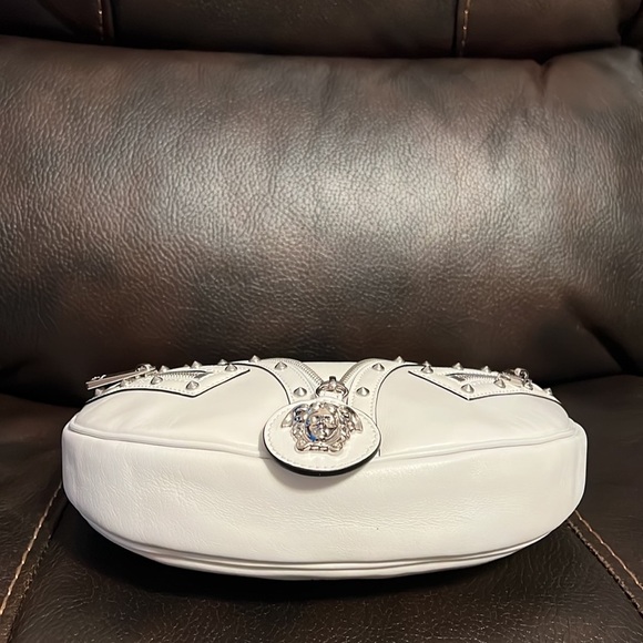 Versace repeat Medusa leather logo hobo crossbody bag  NEW - Picture 12 of 13